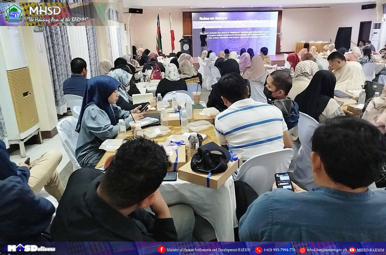 Ministry of Human Settlements and Development - BARMM | Cotabato City