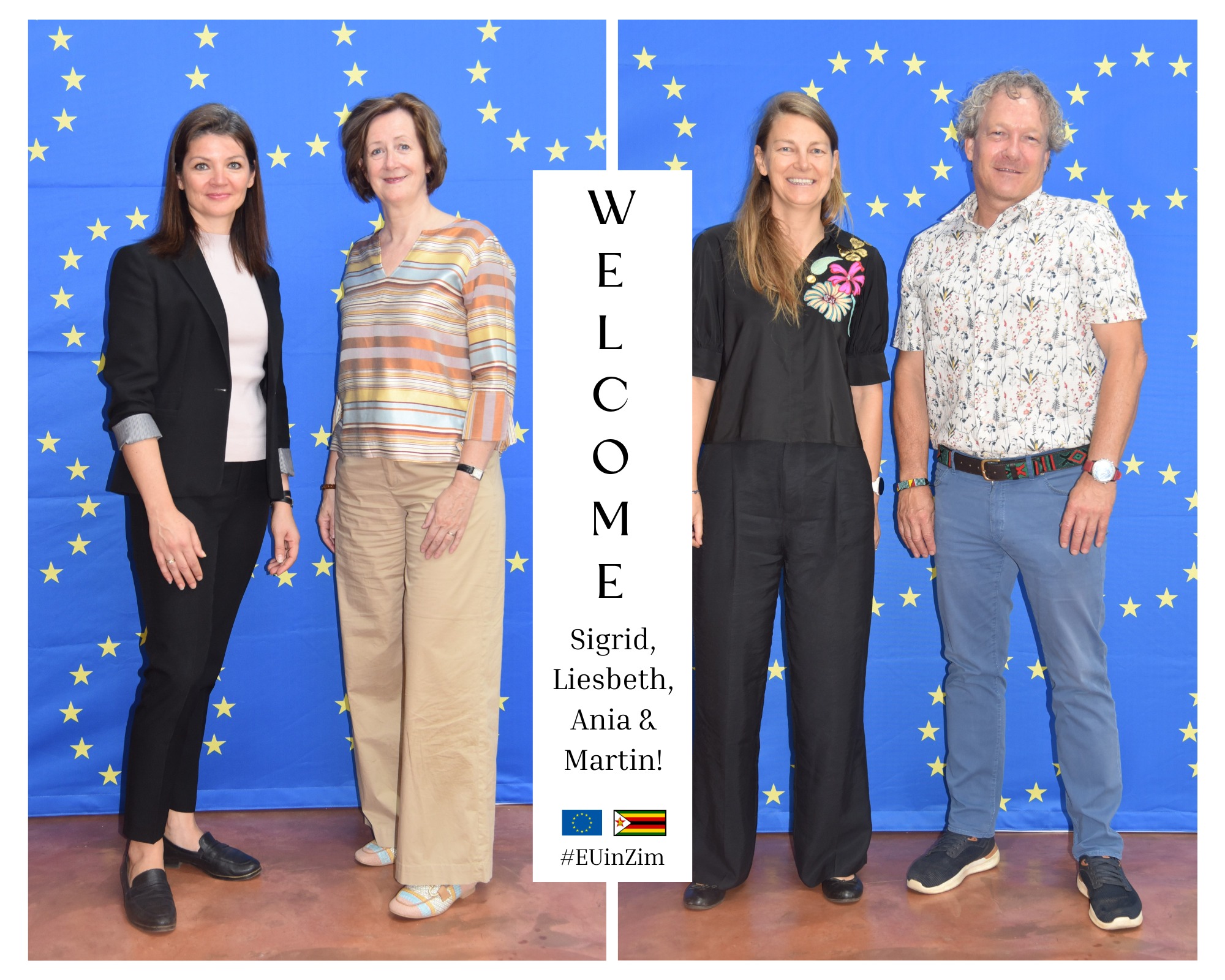 We are excited welcome four... - EU Delegation to Zimbabwe | Facebook