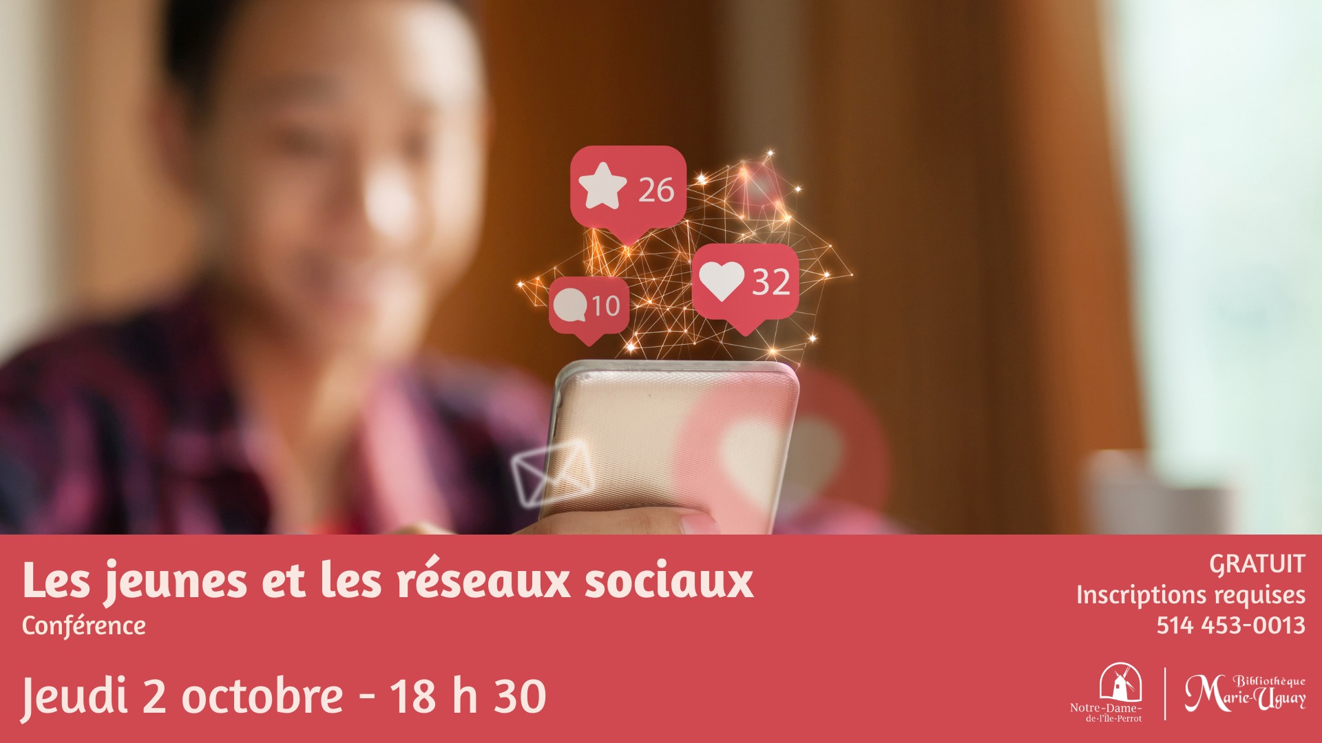 Conférence : Les jeunes et les médias sociaux