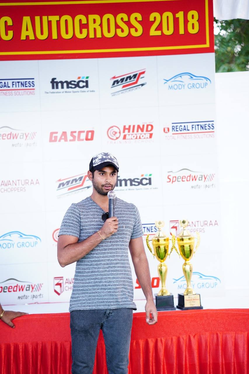 Anindith Reddy -Racing