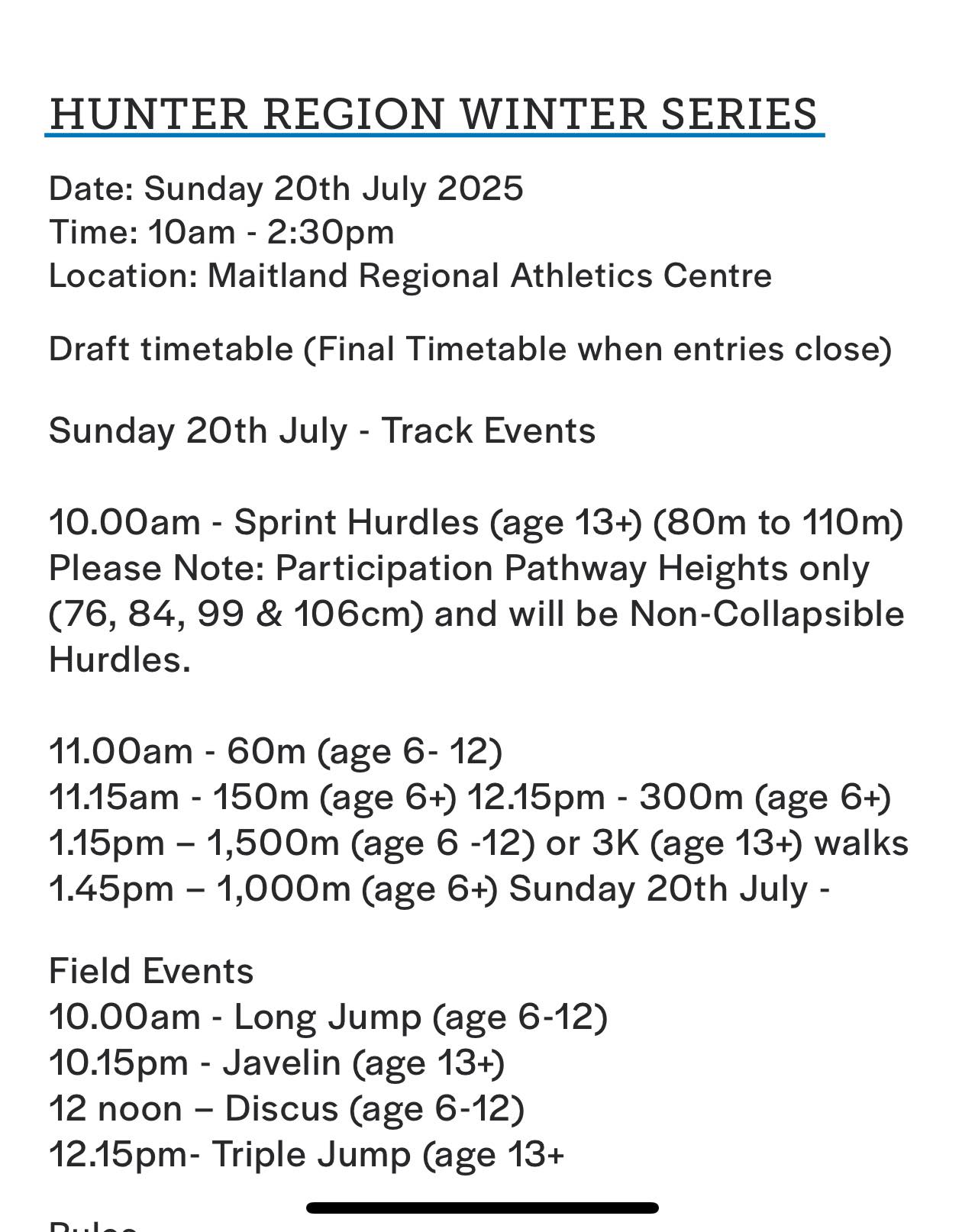 Singleton Track and Field... - Singleton Track and Field
