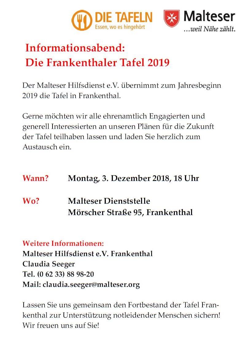 Malteser Frankenthal Beitrage Facebook