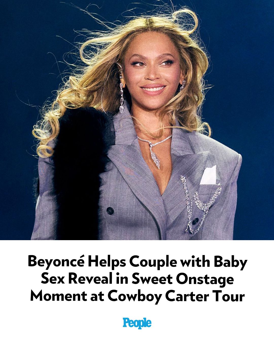 People - 🔗: bit.ly/4kINUIl Beyoncé has once again made another couple’s ...