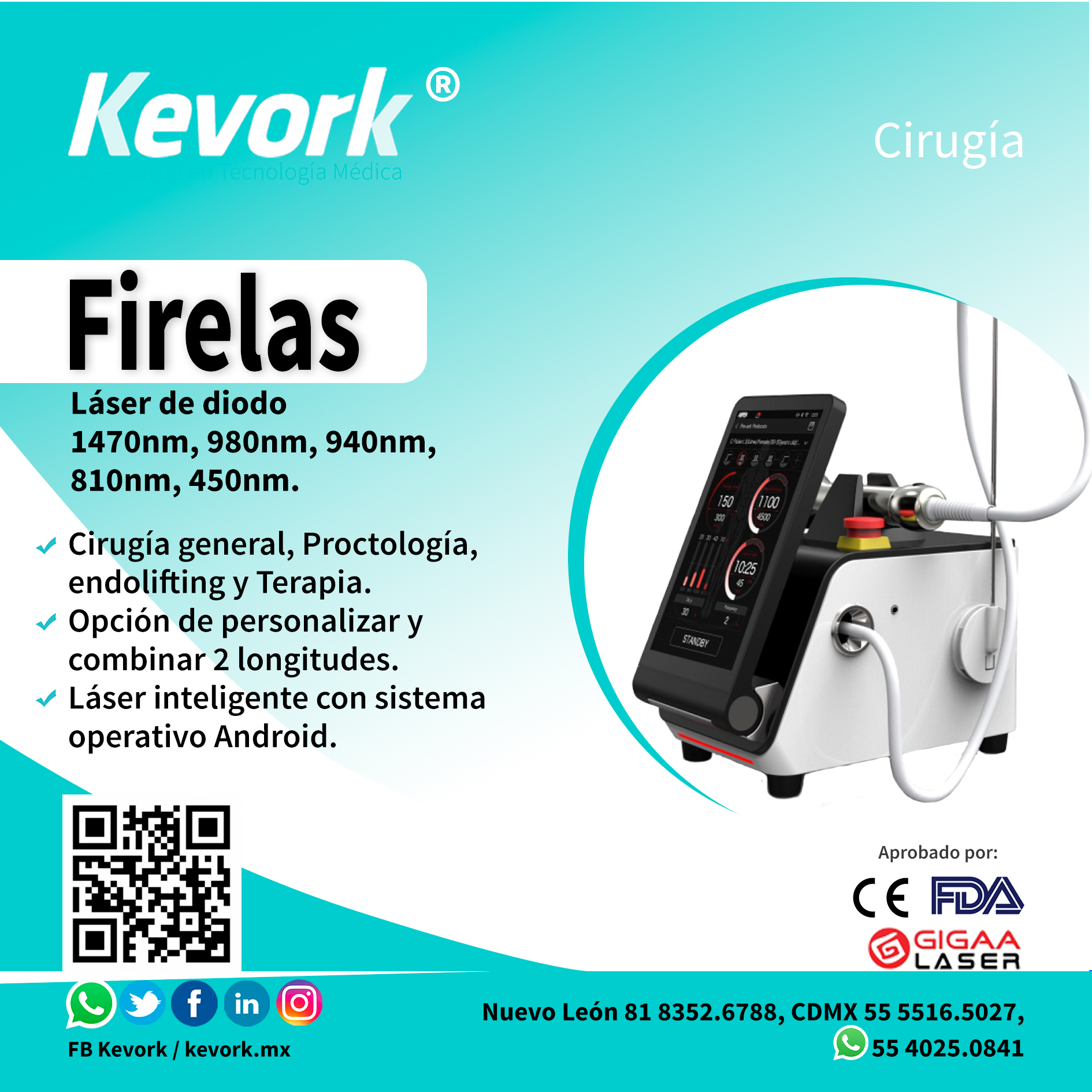 Kevork - Revoluciona tus procedimientos con Firelas de Gigaa Laser 💡 ...
