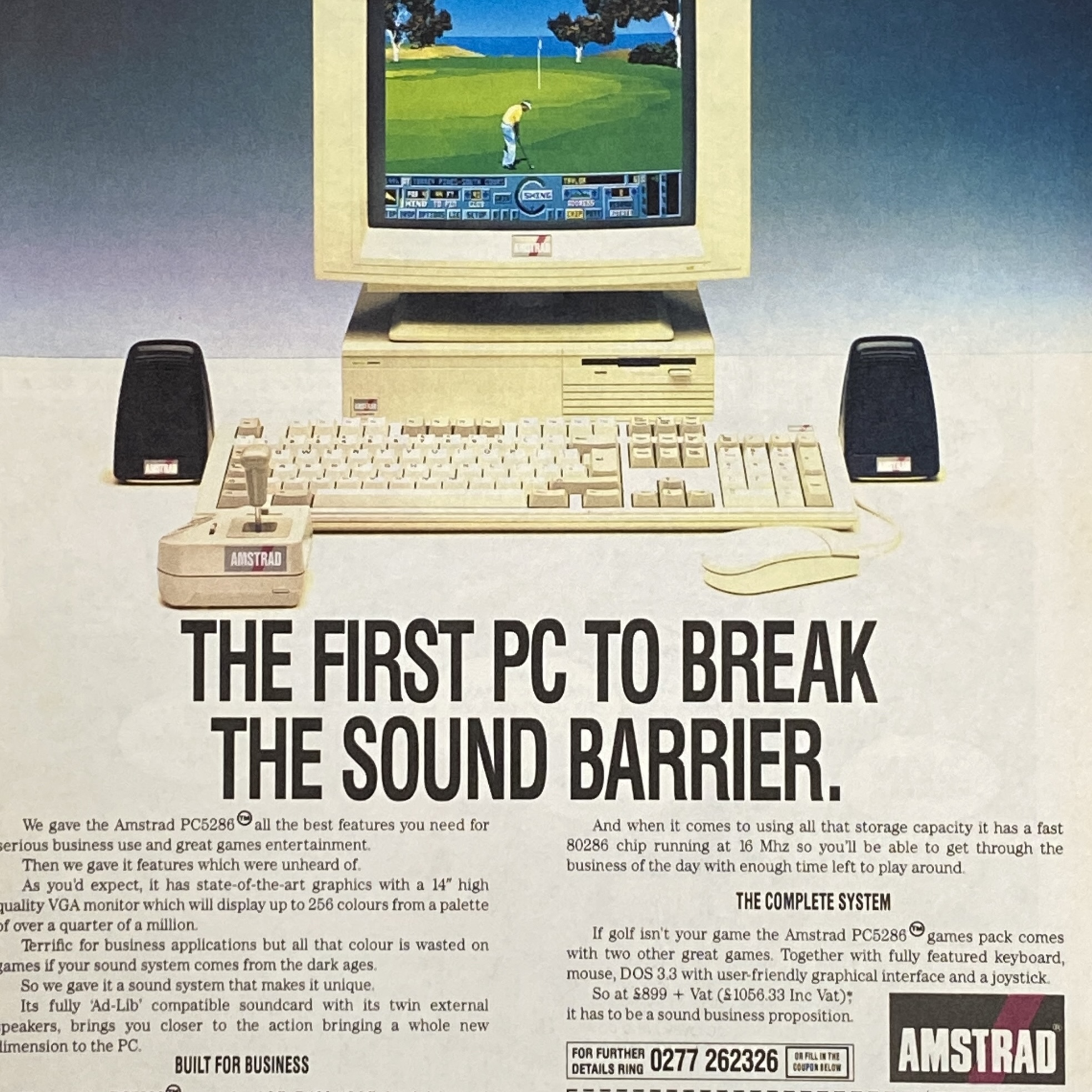 JACKSON AUDIO “BROKEN ARROW” Retro local advertising items for sale online