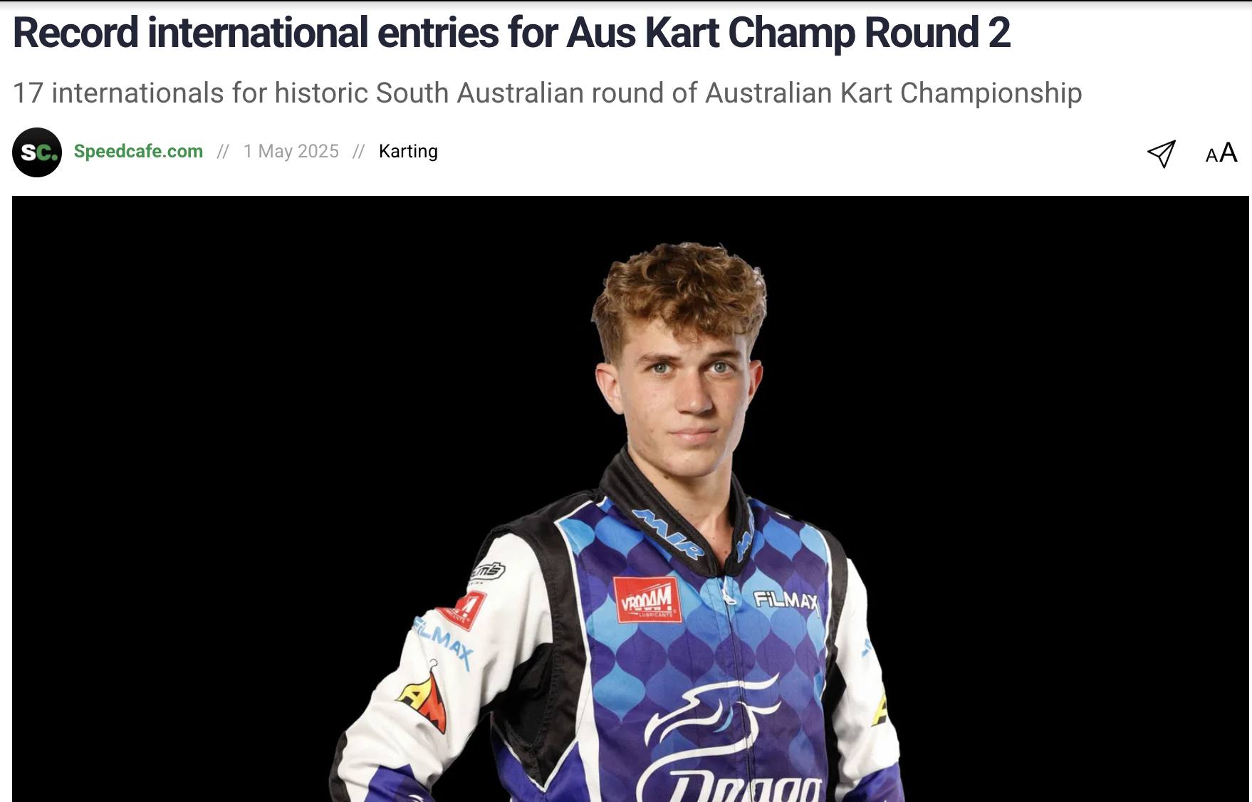 The SP Tools Australian... - Australian Kart Championship | Facebook