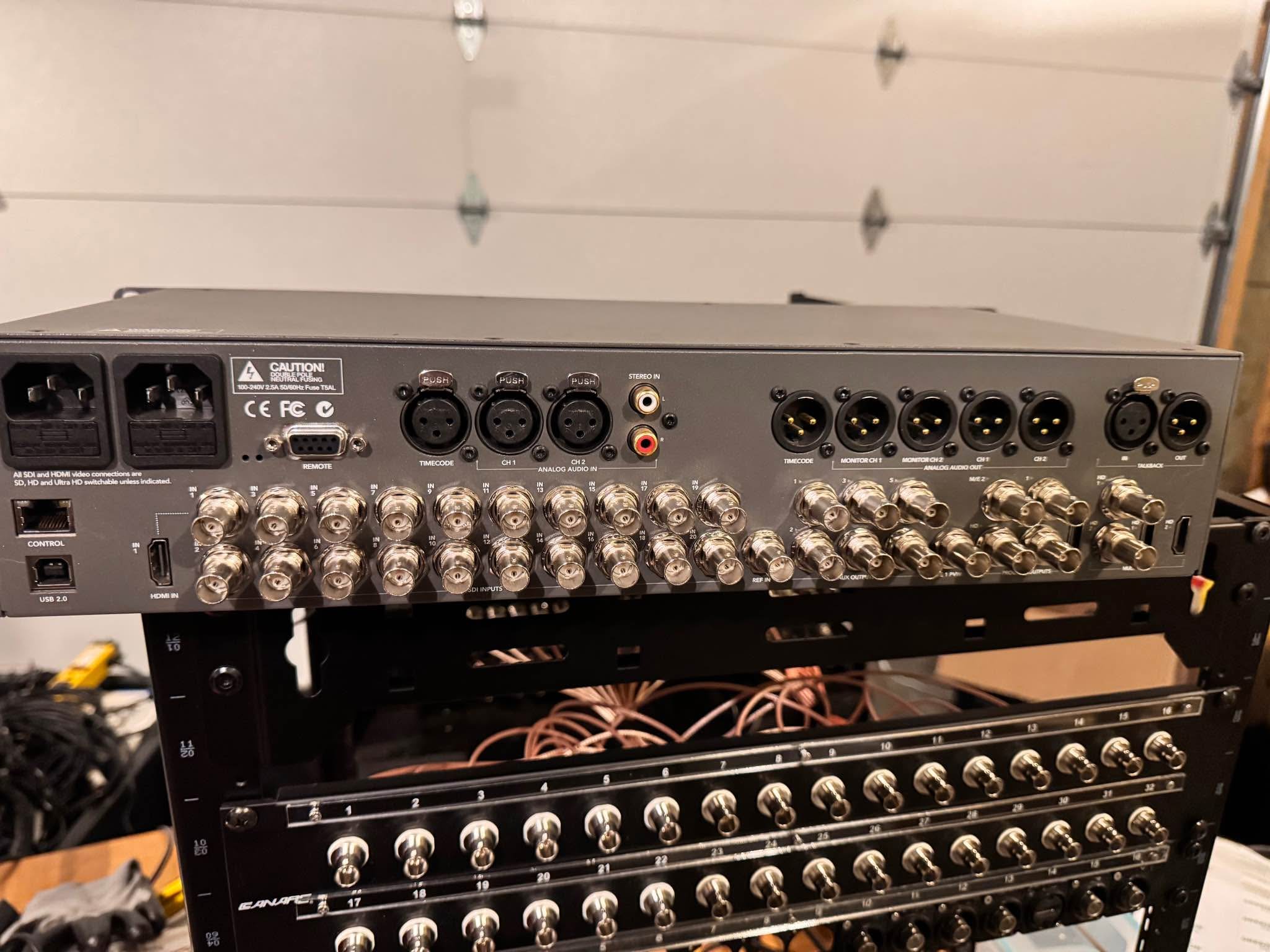 Blackmagic Deisgn 2ME 4k switcher - Hubs & Switches - Red Deer, Alberta ...