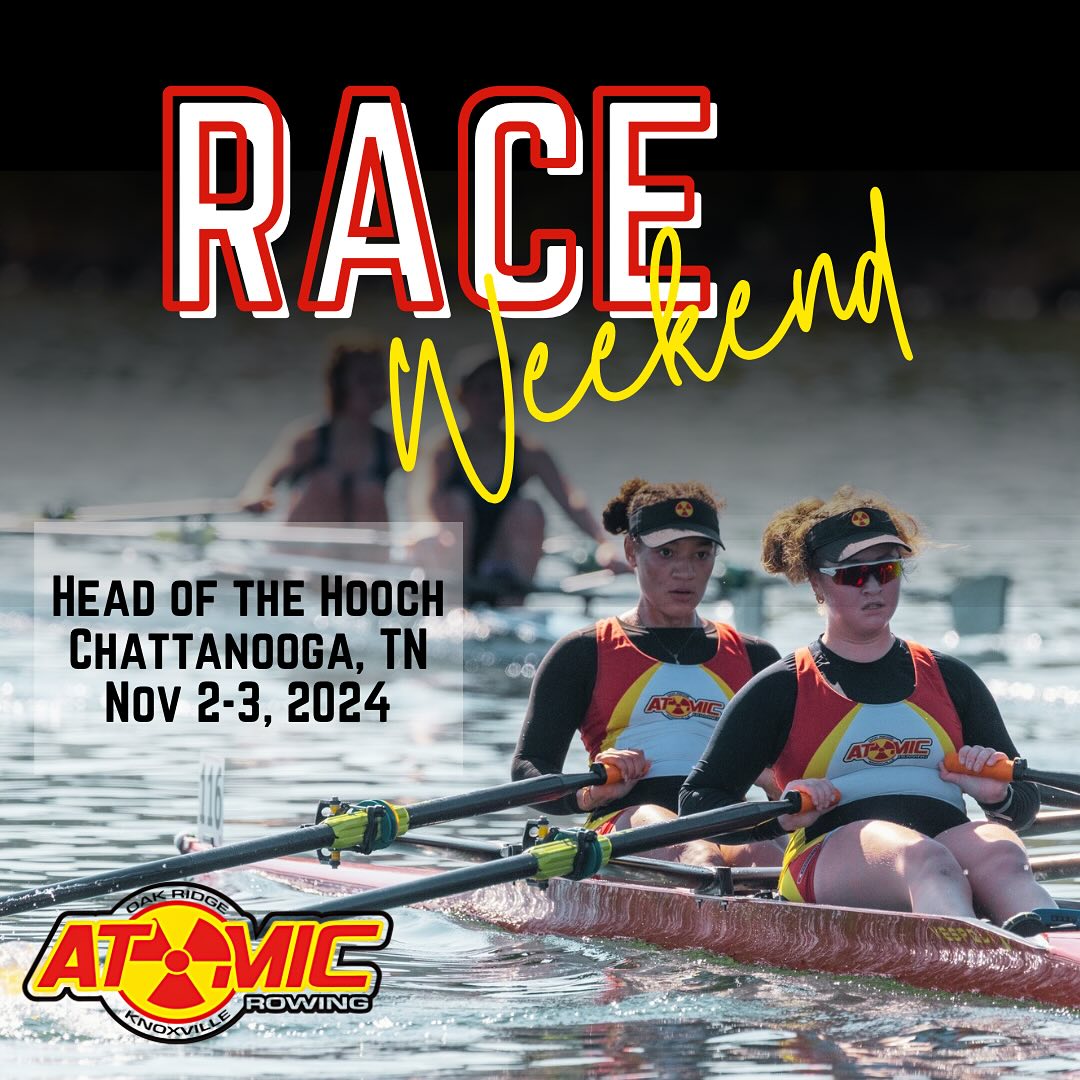 Atomic Rowing - 🚨RACE WEEKEND🚨 Head of the Hooch starts...