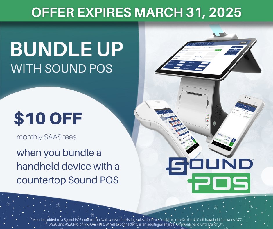Sound Payments - 🚨 Don’t miss out! 🚨 Bundle up with Sound... | Facebook