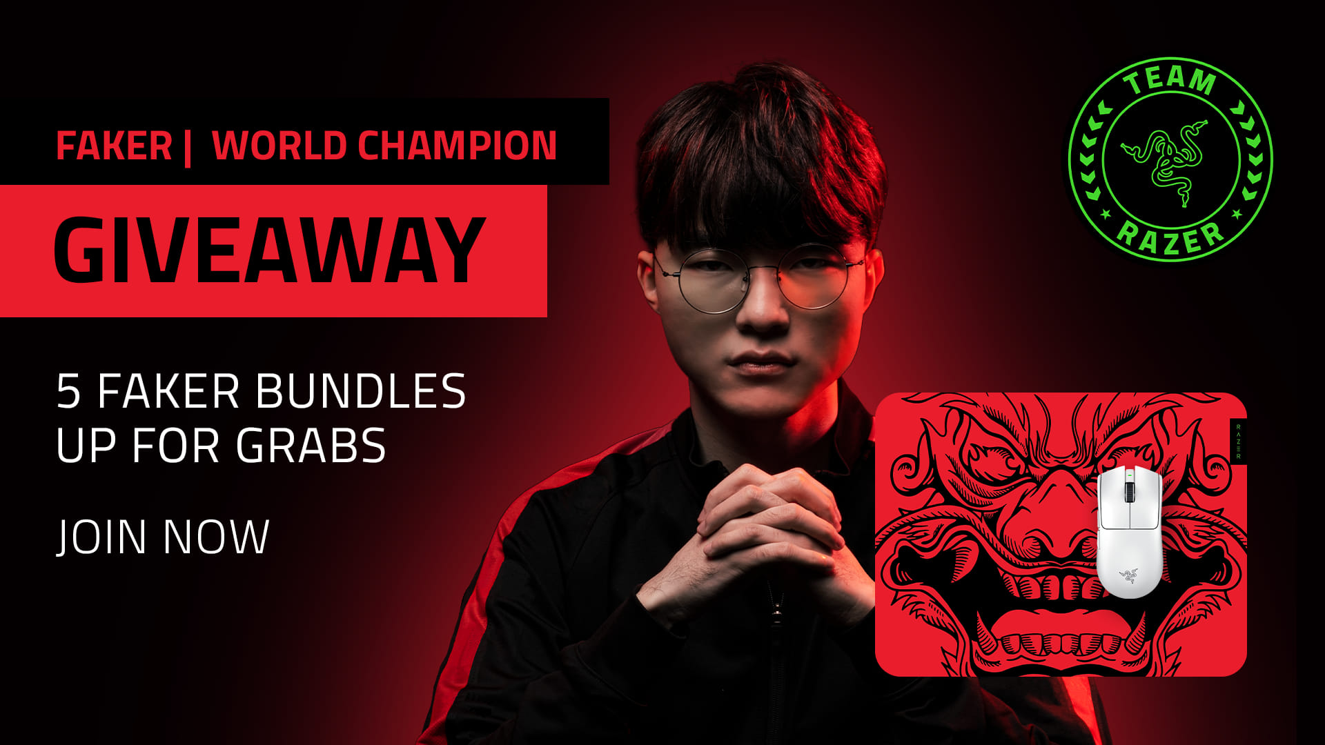 Razer - 🎉 GIVEAWAY ALERT! 🎉 Cơ hội nhận ngay bộ quà Faker... | Facebook