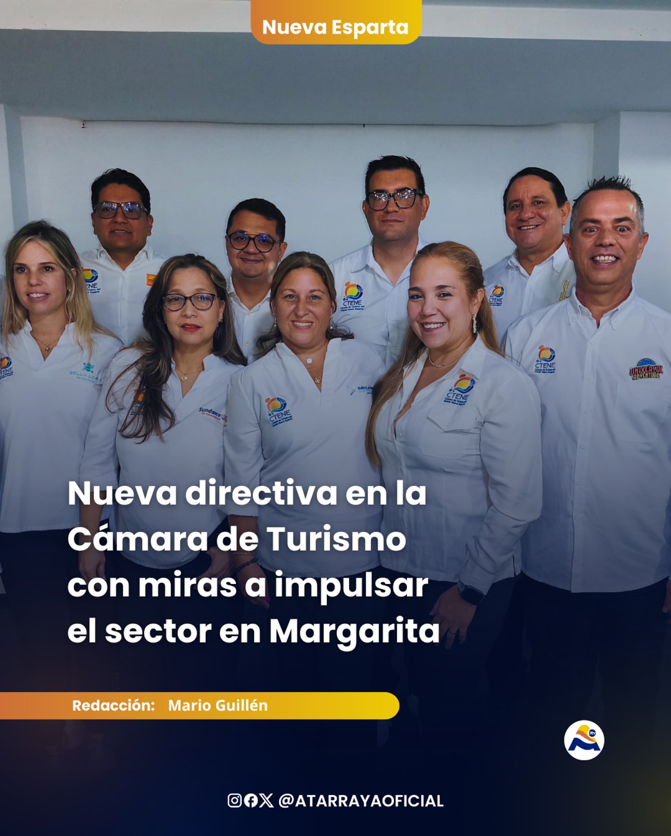 Atarraya - #NUEVAESPARTA | Nueva directiva en la Cámara de Turismo con ...