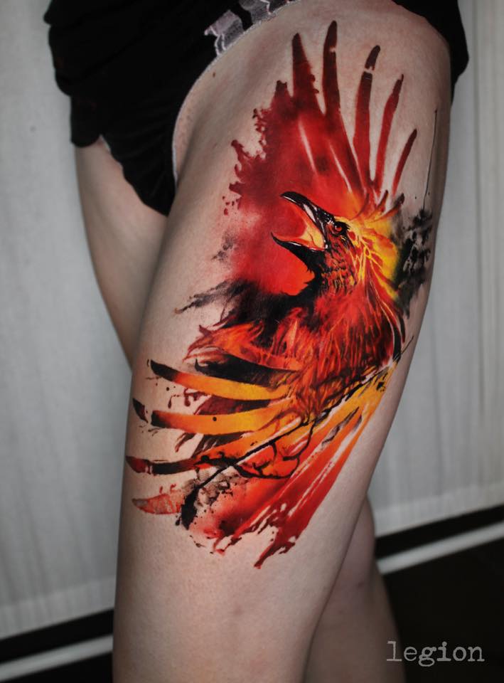 Legion Vkn In Order To Rise From Its Own Ashes Phoenix First Must Burn Zapisy Bookings Legionvkn Gmail Com Zasilany Przez World Famous Tattoo Ink Kwadron Feel Free To Repost Tattoo