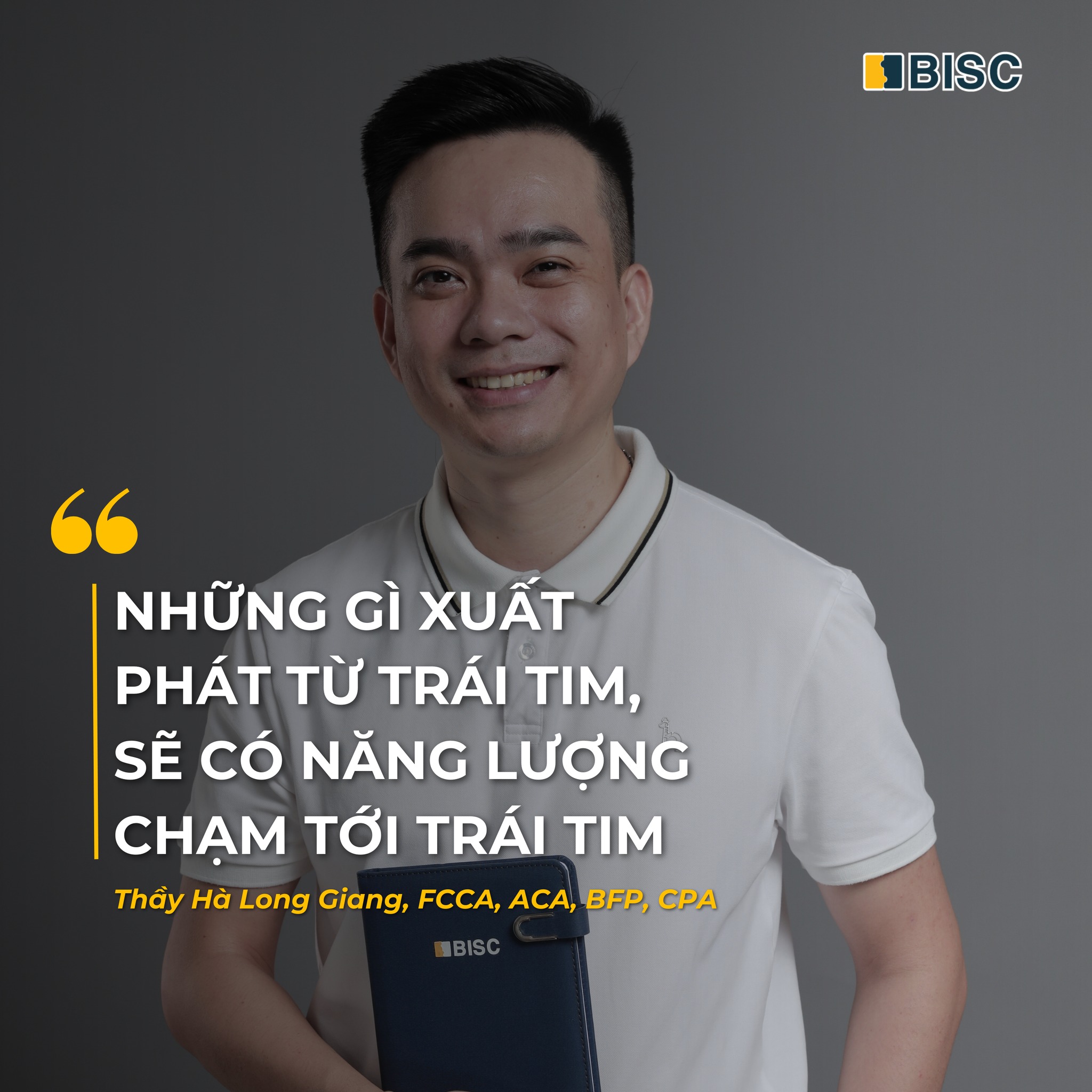BISC - 💭💭 NHỮNG GÌ XUẤT PHÁT TỪ TRÁI TIM, SẼ CÓ NĂNG LƯỢNG... | Facebook