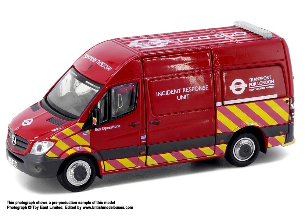 久等了, #44 TINY Mercedes Benz Sprinter 衝鋒車 多謝大家對上月格仔