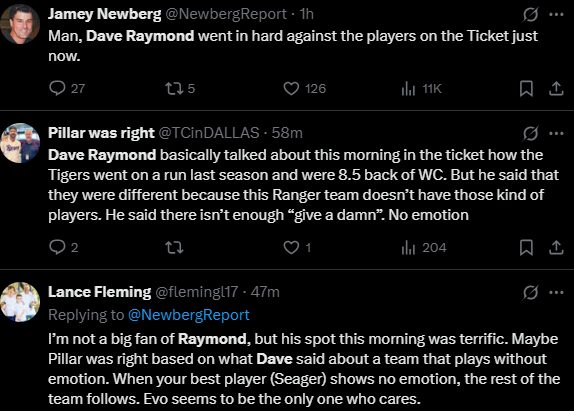 Rangers TV guy Dave Raymond did a... - Texas Rangers Daily | Facebook