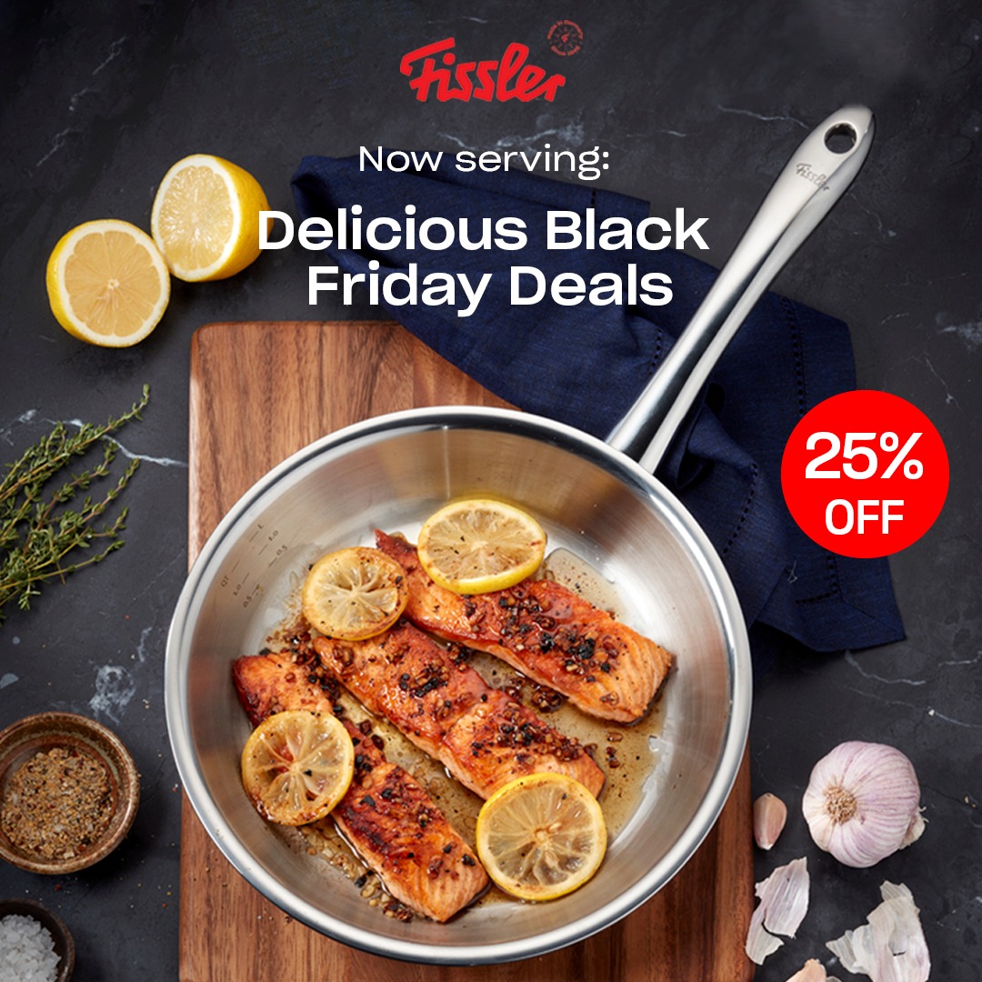 ⚡️ Black Friday is here ⚡️ Black Friday just got an upgrade. Take 25% off our new M5 Pro-Ply Collection, Ceratal Ceramic Non-stick Cookware, Vitavit Premium Pressure Cookers, and our Original-Profi Collection