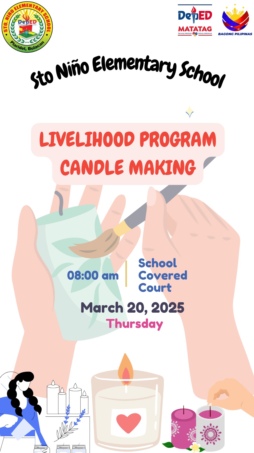 LIVELIHOOD PROGRAM CANDLE MAKING Livelihood programs are essential for ...