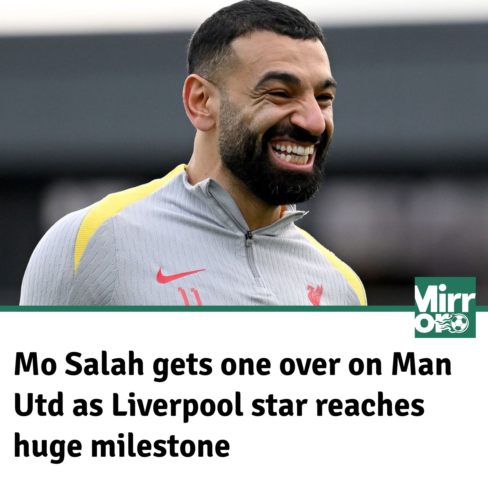 Mirror Football - 👀 One final dig from the Liverpool icon | Facebook