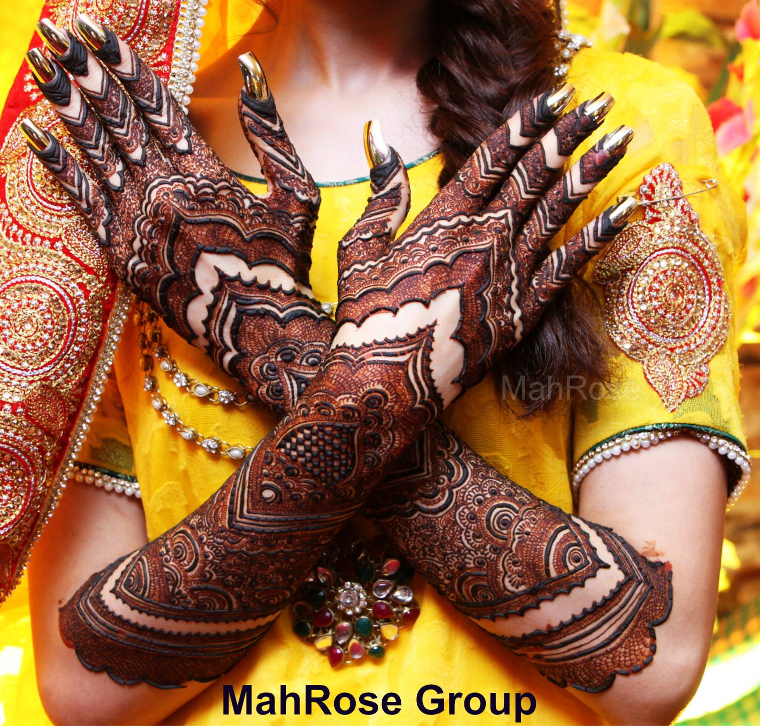 Mahrose Beauty Parlour Mehendi Designs