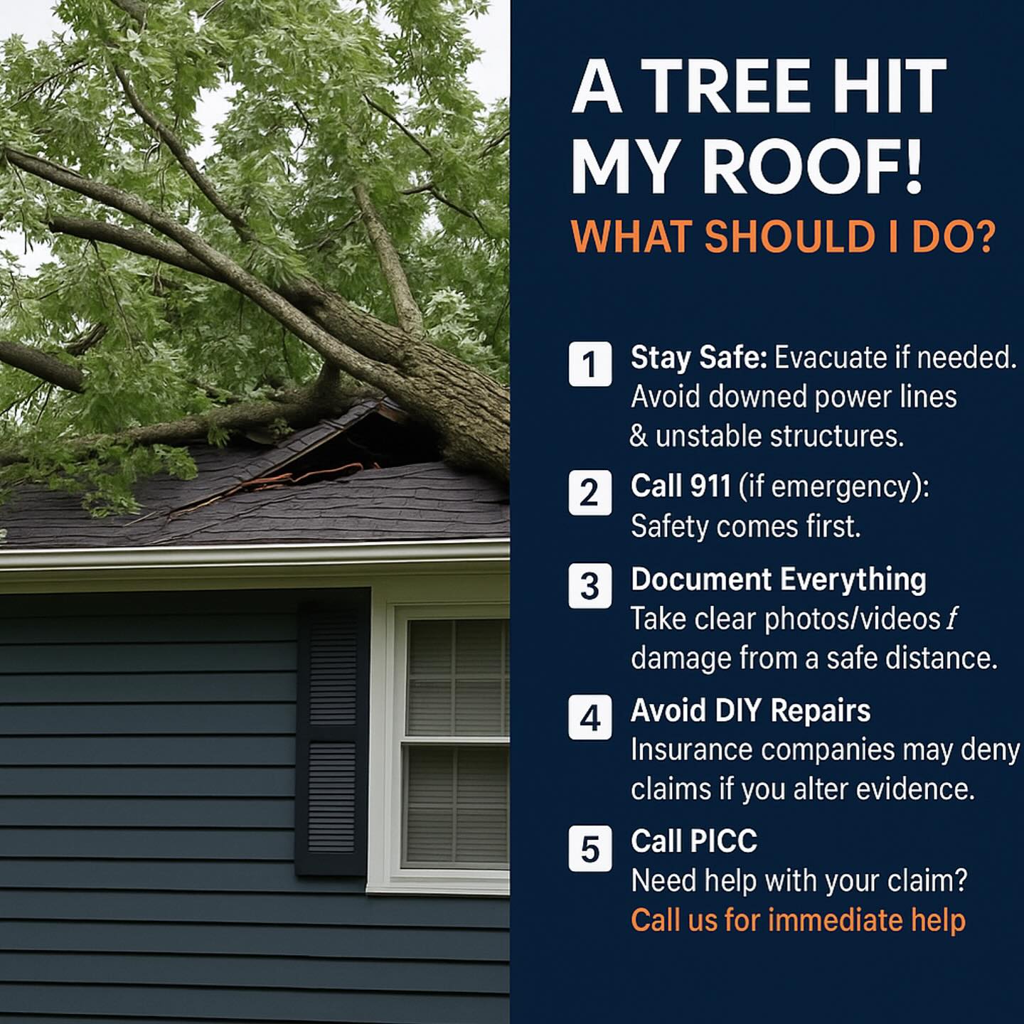 People's - 🌳🏚️ A Tree Just Crashed Into Your Roof — Now What?! Don’t ...