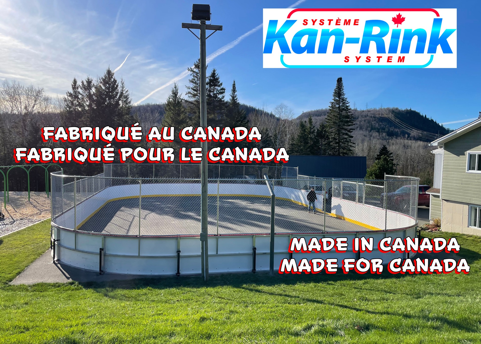Kan-Go-Roo - Systéme Kan-Rink Kits de patinoire pour toutes les saisons ...