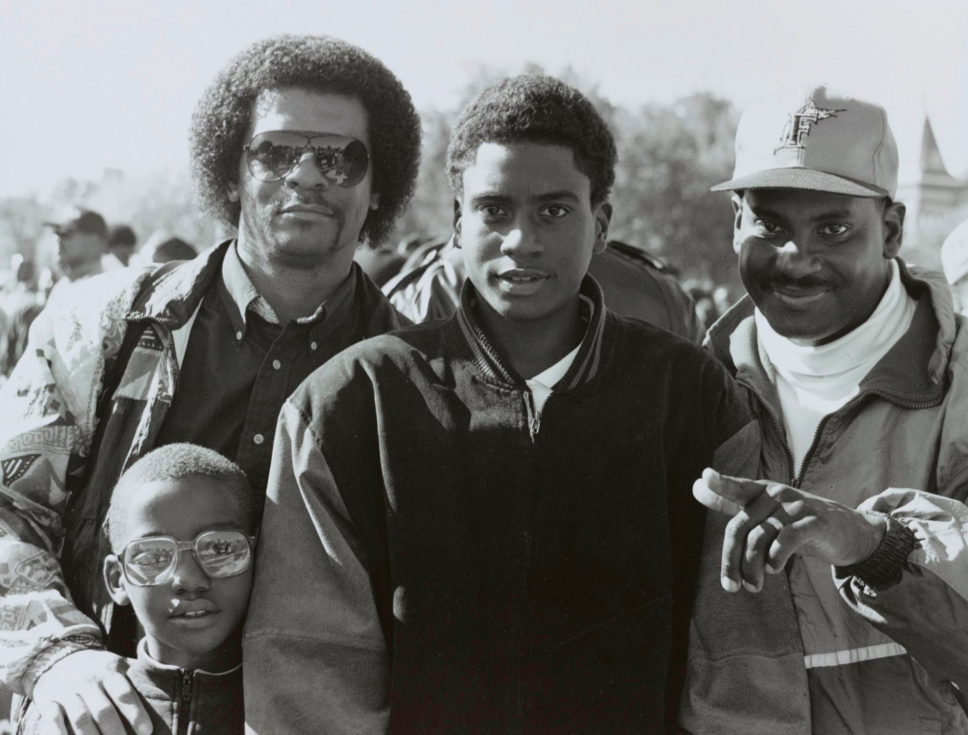 Black - Million Man March. Photograph by Roderick Terry (1995) via ...