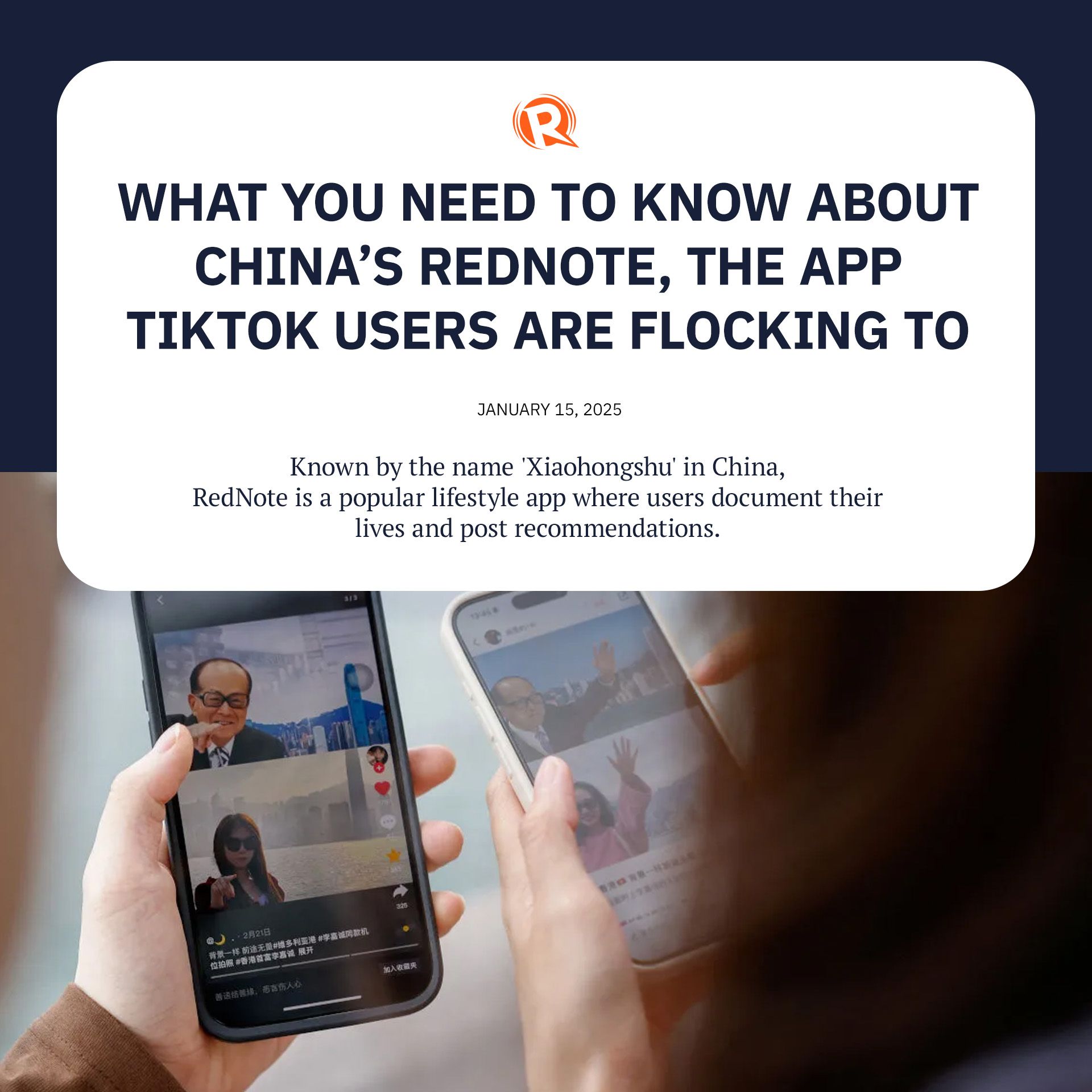Rappler - The app is mainly used by Chinese people and while users have ...
