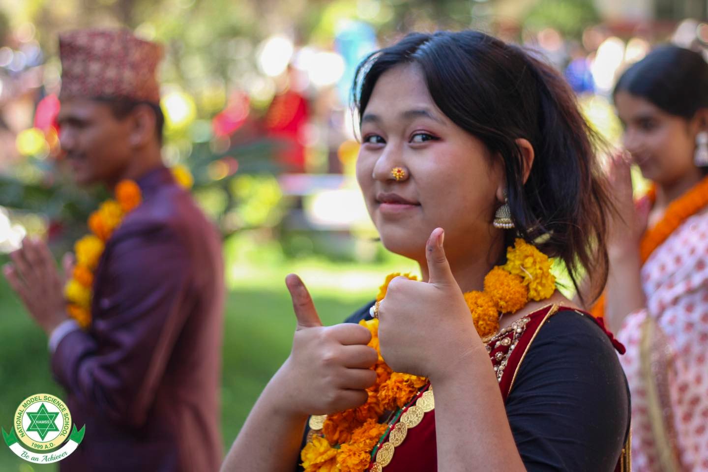 “Celebrating the vibrant festival of Tihar with colors, lights, and ...