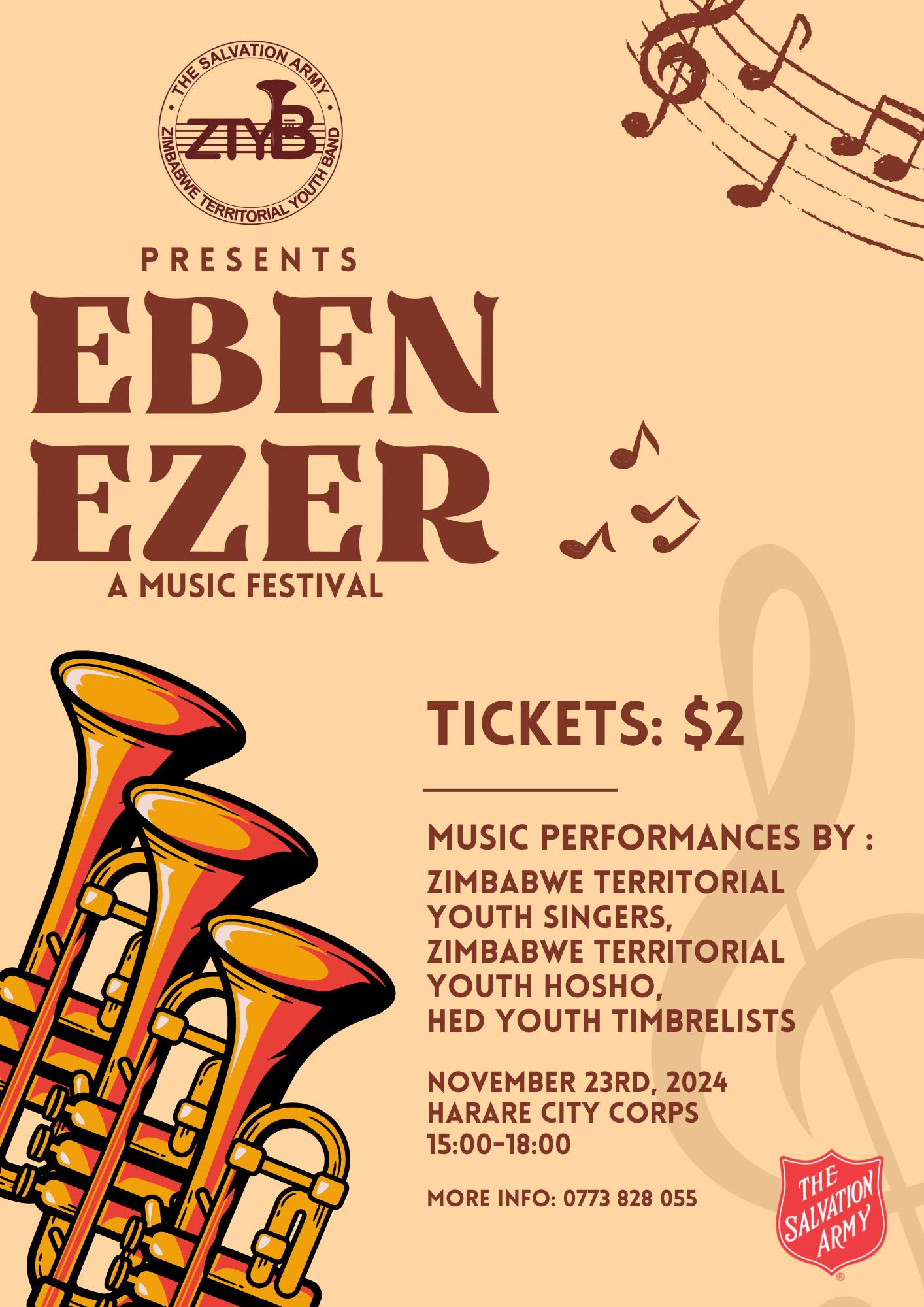 Salvation Army Zimbabwe Territorial Youth Band - ZTYB