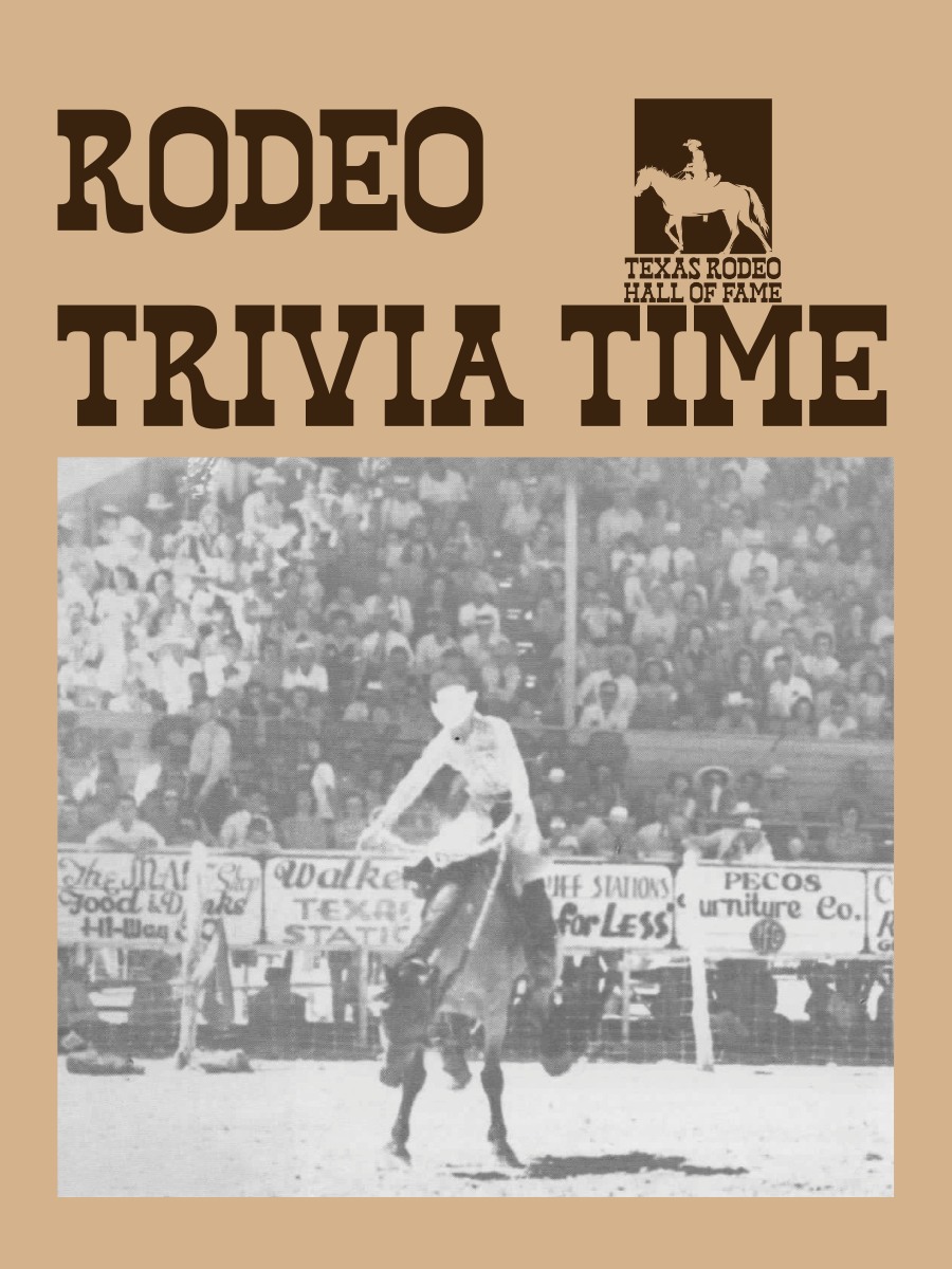 Let’s test your rodeo roots 🤠... - Texas Rodeo Hall of Fame | Facebook