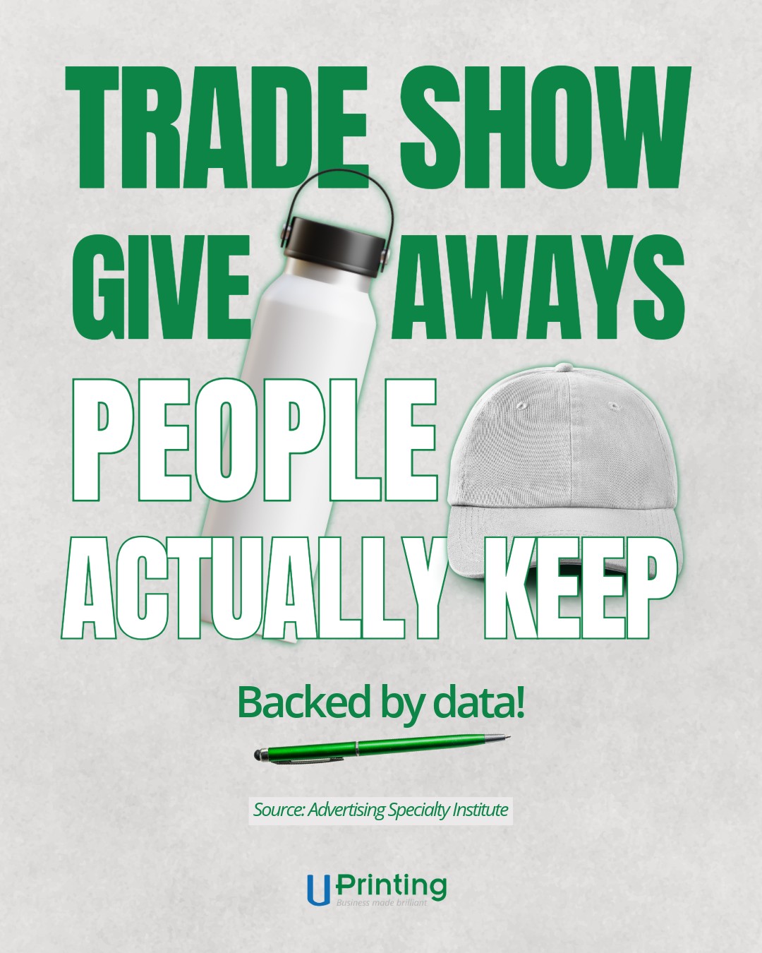 UPrinting - Not all swag survives the trade show. Make... | Facebook