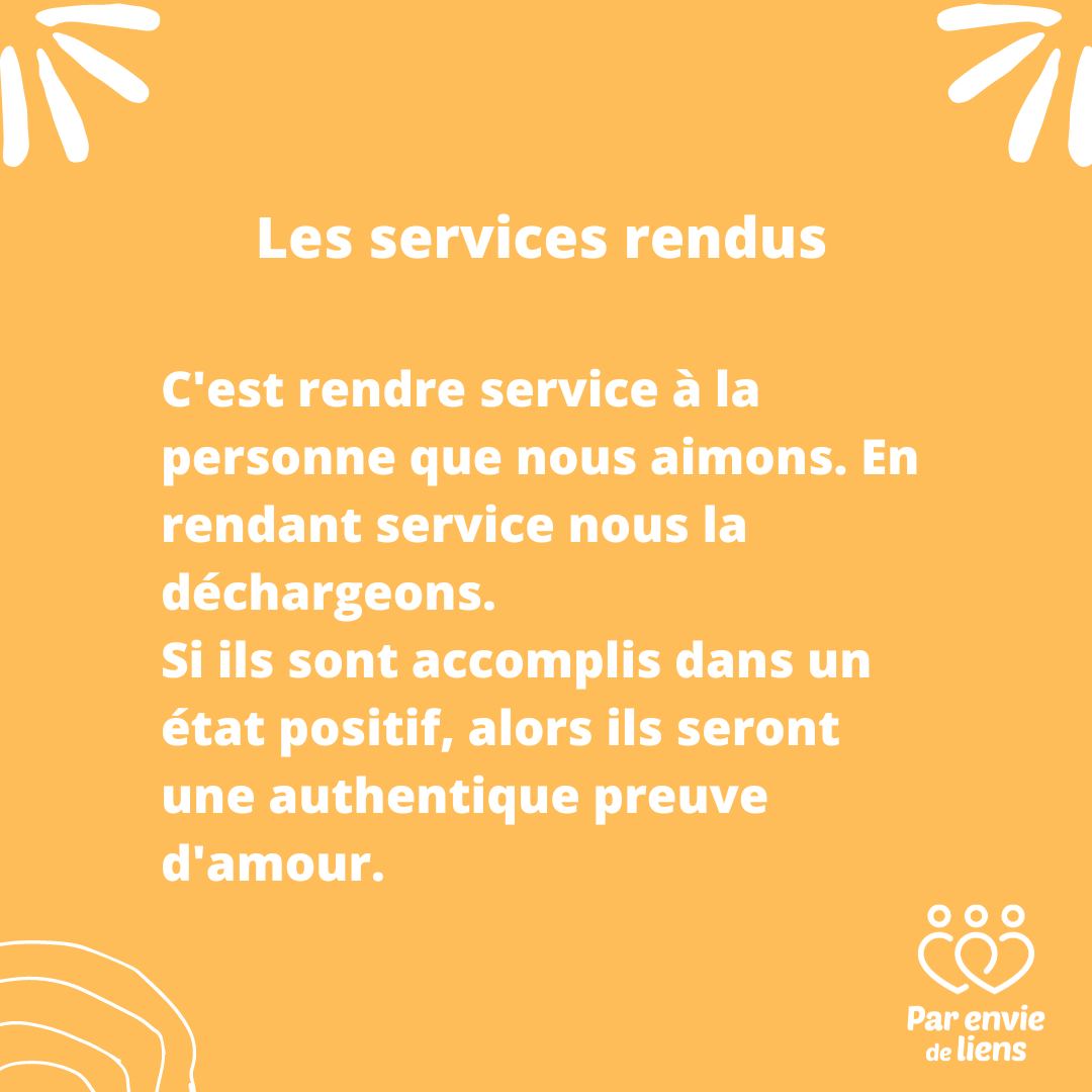 parenviedeliens - 💚Les services rendus sont le 4 ème le... | Facebook