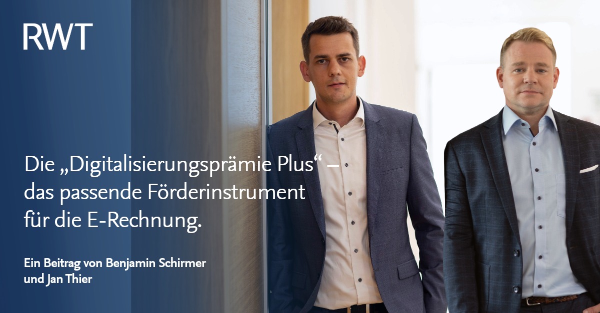 RWT - Seit dem 1. Januar 2025 ist der Empfang von E-Rechnungen im ...