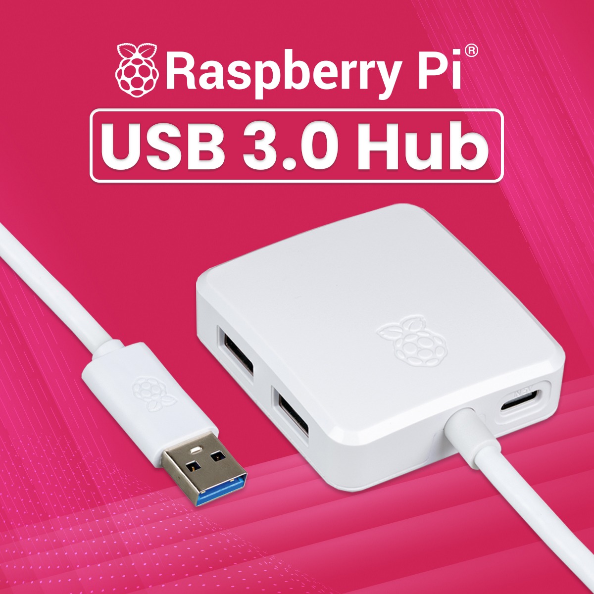 Cytron - 🚀 Raspberry Pi USB 3.0 Hub: Connect More, Do More! 🚀 Nak lebih ...