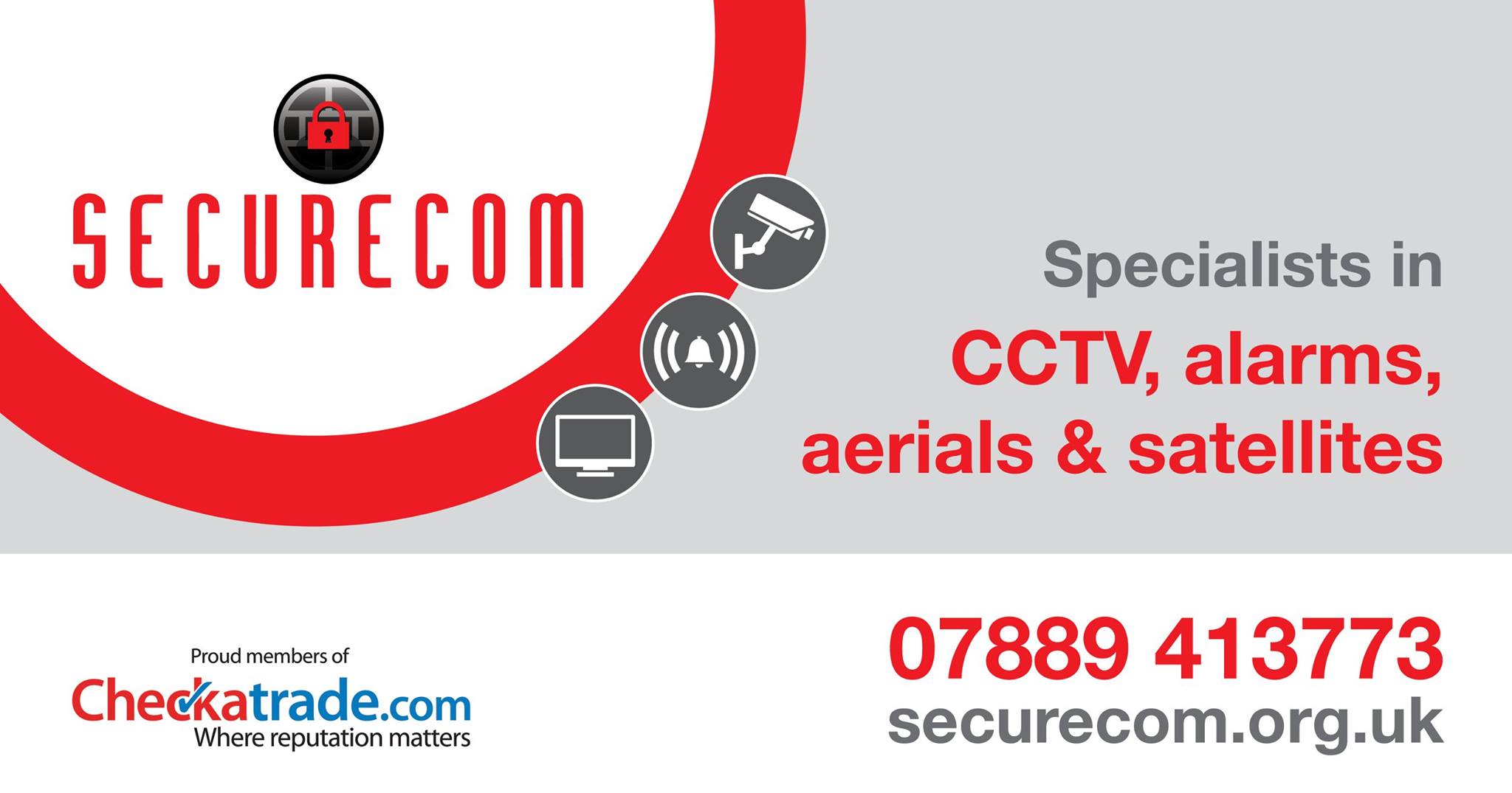 Securecom CCTV & burglar alarm installations | Harlow
