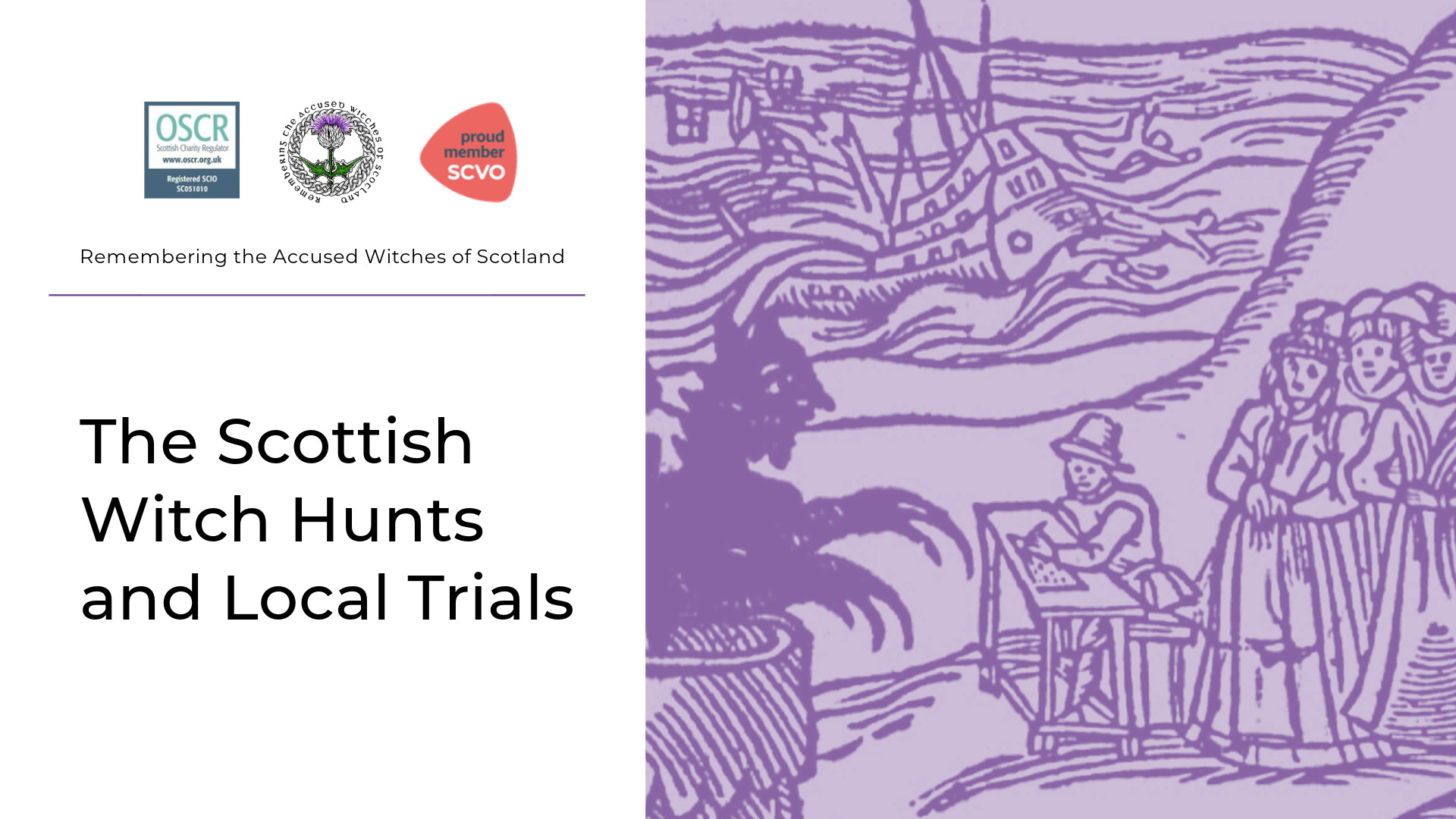 The Scottish Witch Hunts and Local Trials at Girvan Library