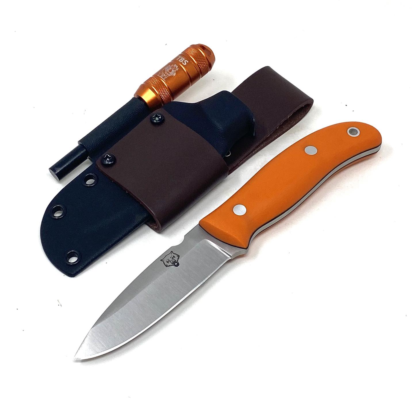Check out the new Kydex sheath version of the NEW TBS Timberwolf 