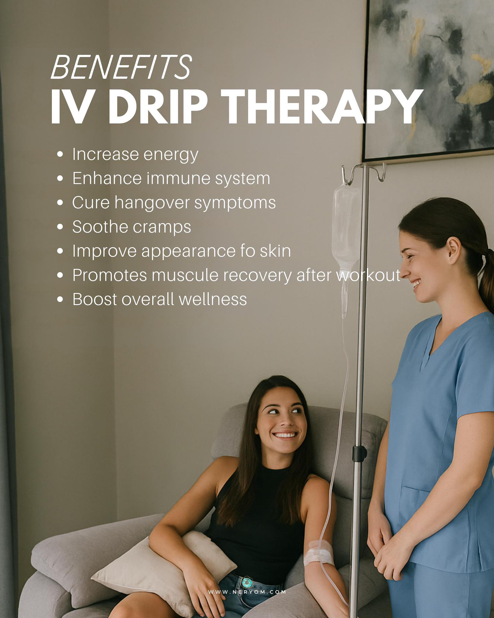 Recharge. Rehydrate. Recover. 💧 Experience professional IV Drip Therapy at home with our expert healthcare team. Enjoy personalized care and wellness support without the need to visit a clinic. ✨ Professional Home