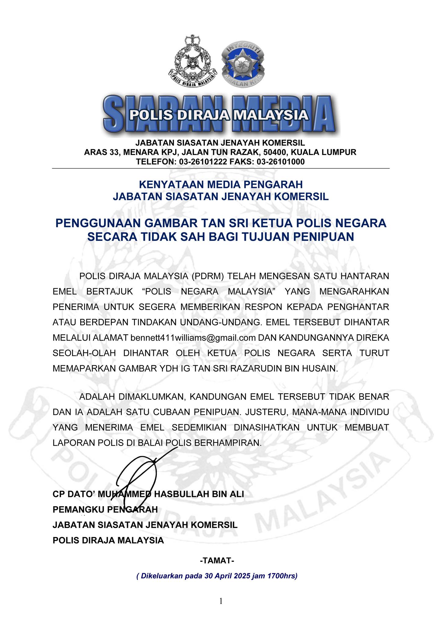 Polis Daerah Hulu Selangor... - Polis Daerah Hulu Selangor