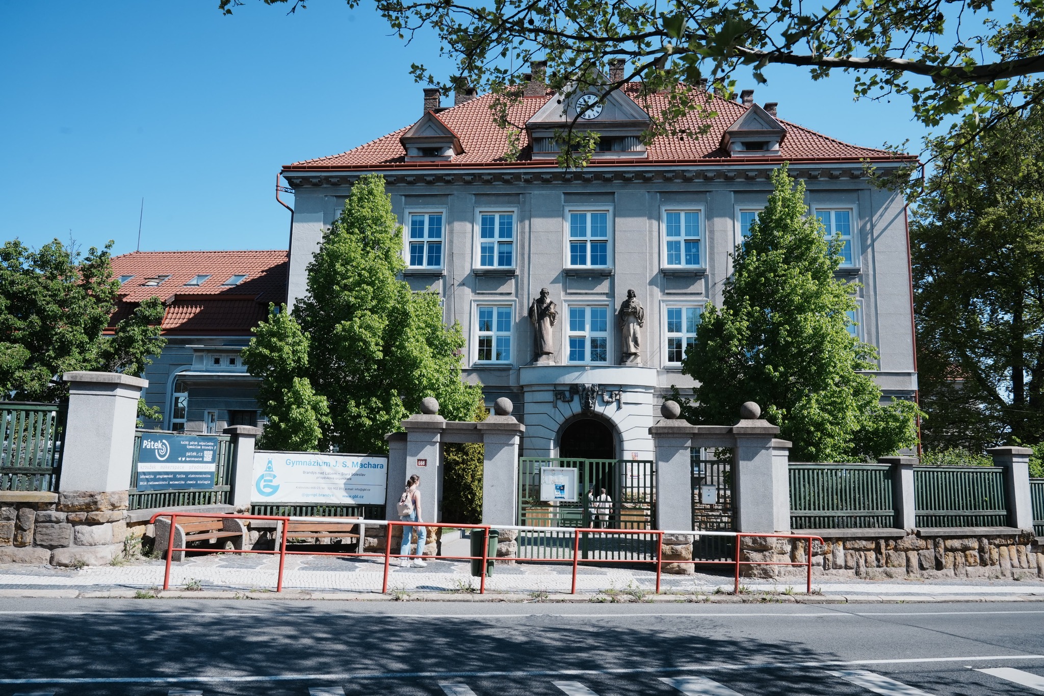 Středočeský - Naše Gymnázium J. S. Machara v Brandýse nad Labem má nové ...