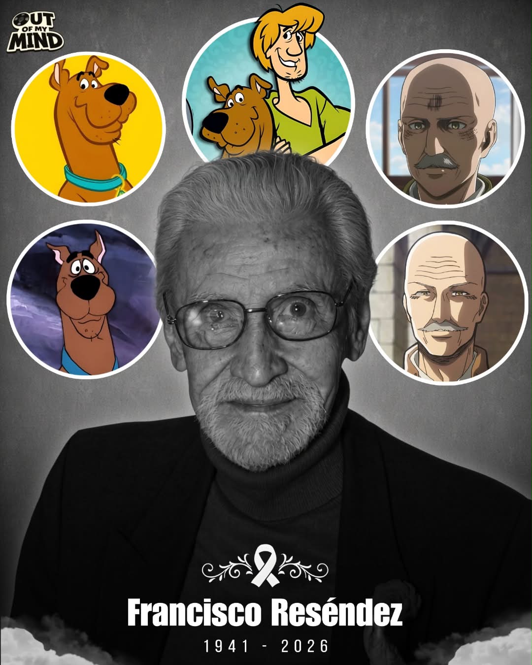 Francisco Reséndez, the Latin American voice actor known for