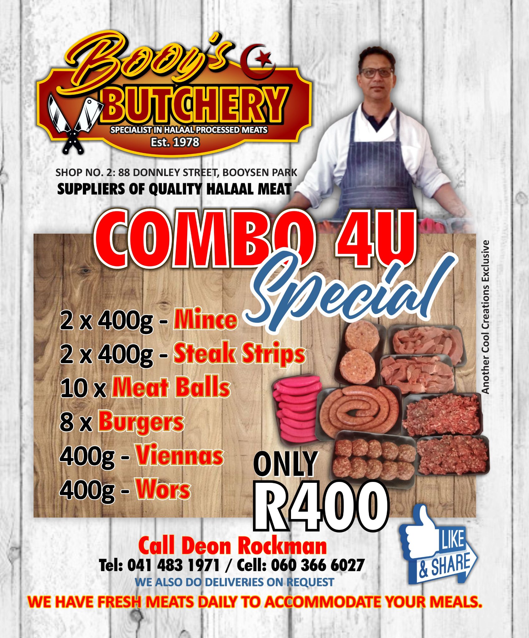 Booy's Butchery - Suppliers of Quality Halaal Meat