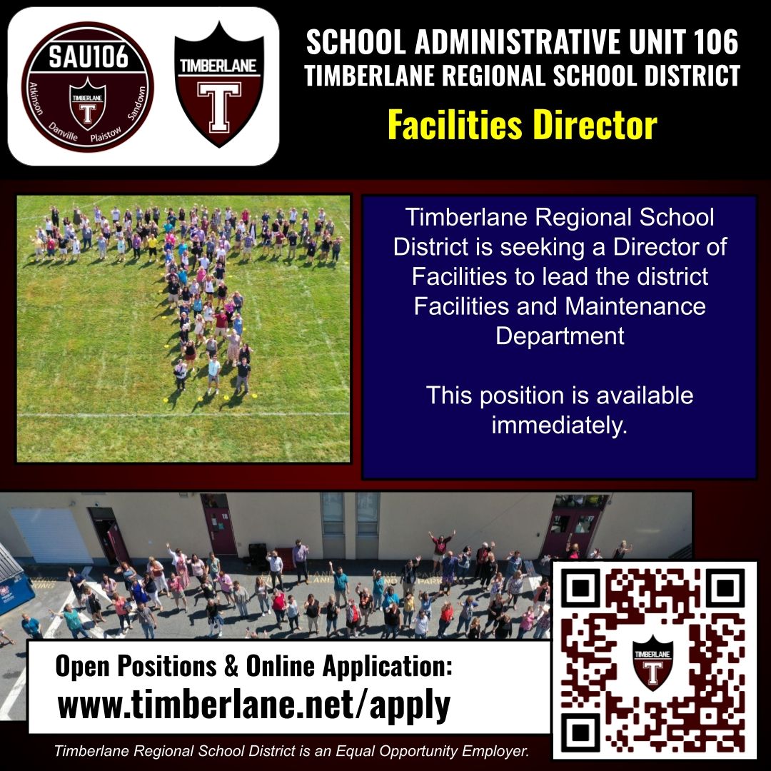 NOW HIRING:... - Timberlane Regional School District | Facebook