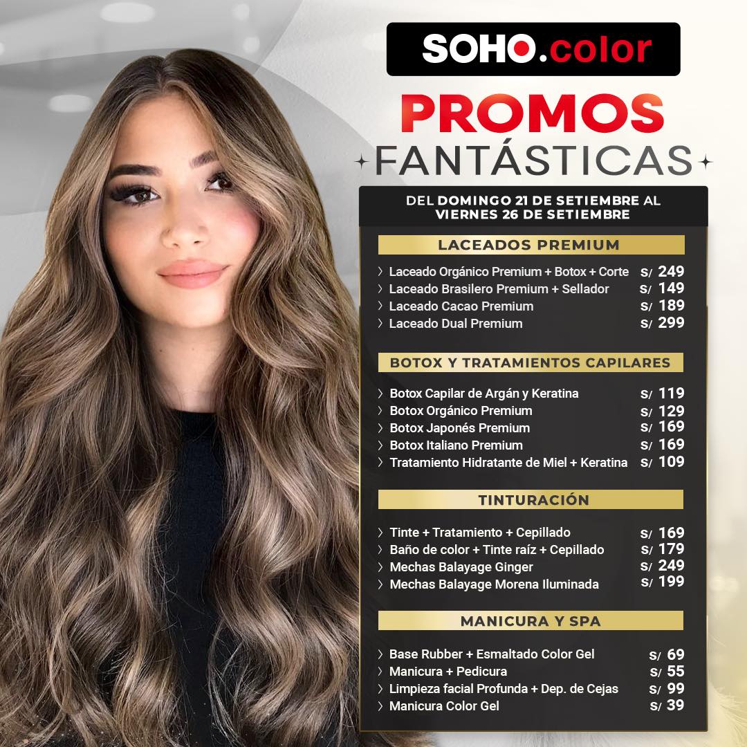 Soho Color - Piura - Nuestros profesionales de la belleza llegan a 'El ...