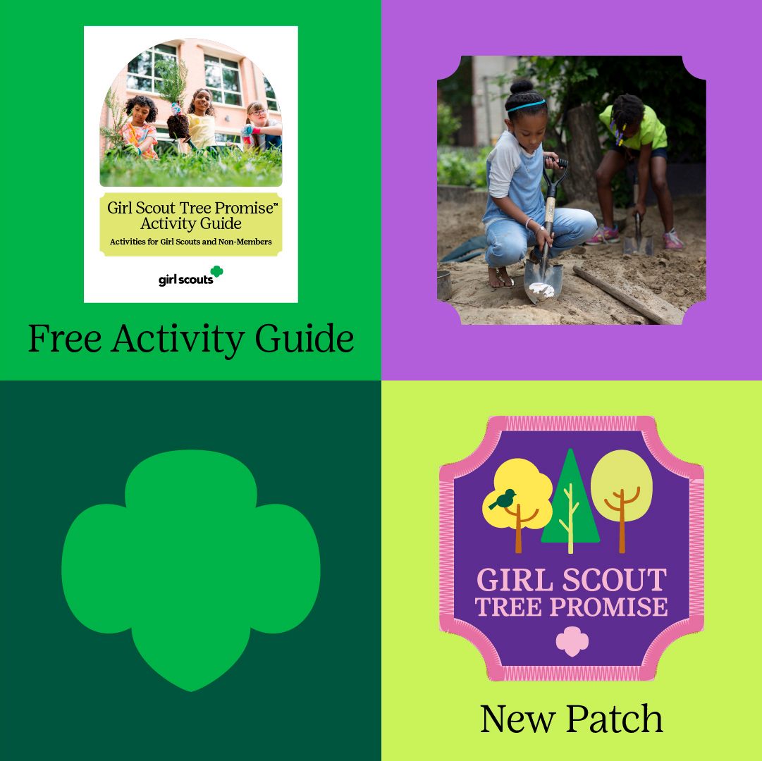 Girl - 🌿 Plant hope, grow change! 🌍 Take the Girl Scout Tree Promise ...