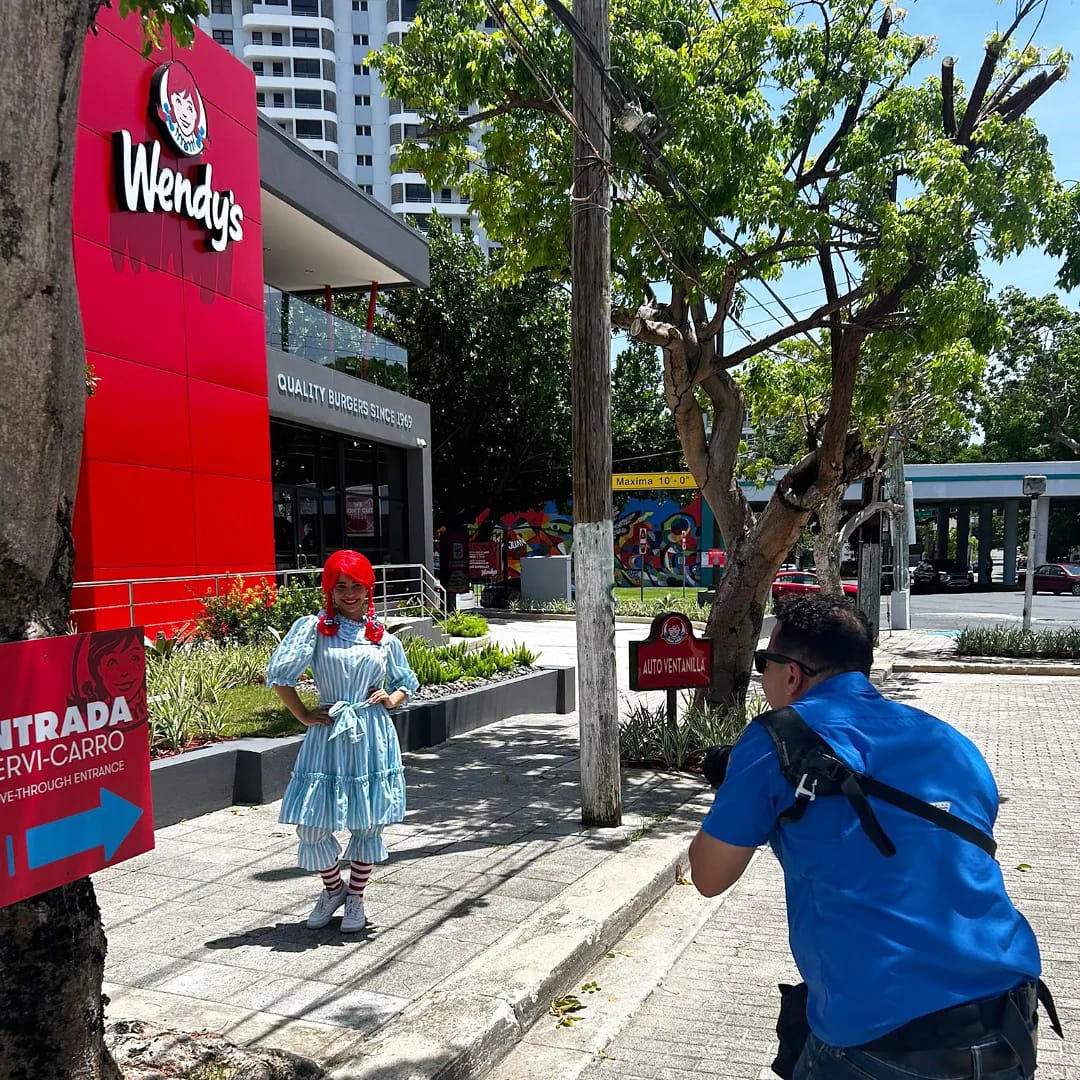 Tbt Wendita en la Apertura del Restaurante Wendy's Compostela
