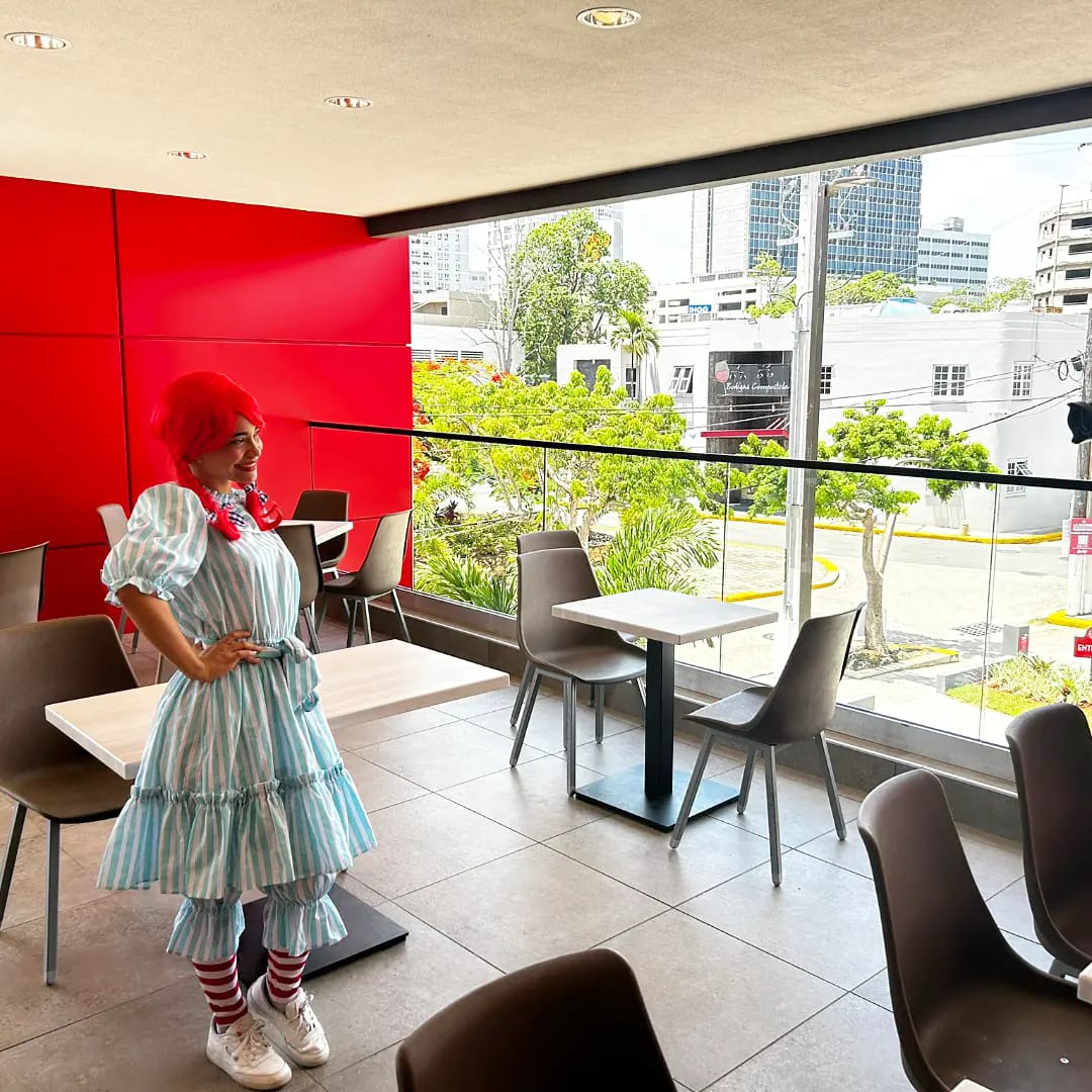 Tbt Wendita en la Apertura del Restaurante Wendy's Compostela