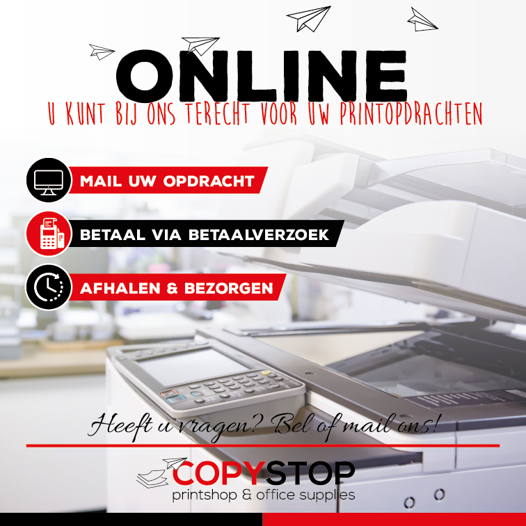 CopyStop - Wij zijn online! U kunt bij ons terecht voor al uw ...