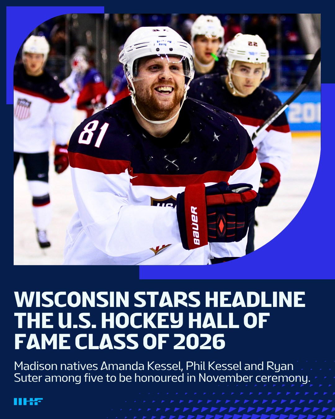 The 2026 U.S. Hockey Hall of Fame class is set. 🇺🇸🏒 🔗 Read