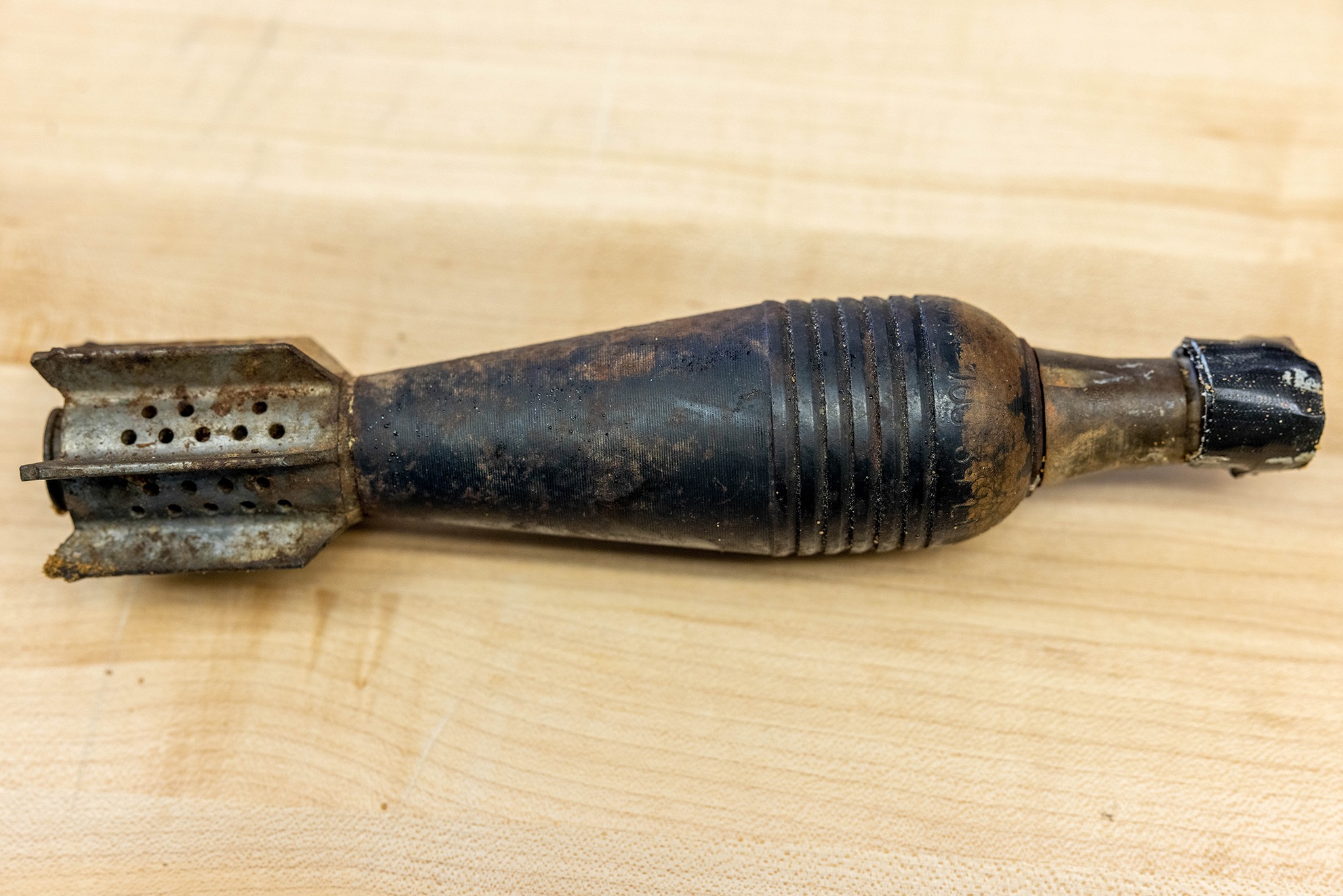 Marine - A mortar found on a local’s property and brought to explosive ...
